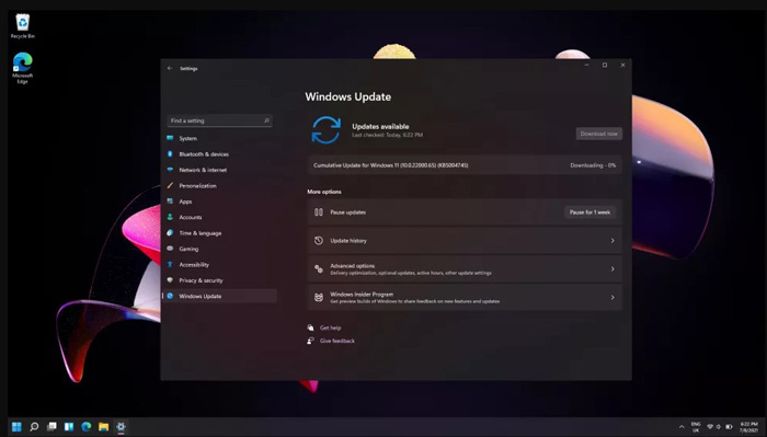 windows update Image credit: TechRadar