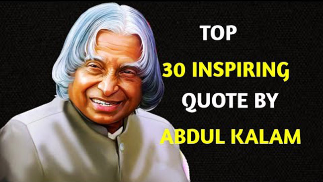 Top 30 Inspiring Quote by Abdul Kalam