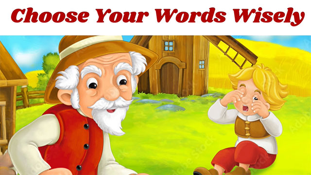 'Choose Your Words Wisely' moral story