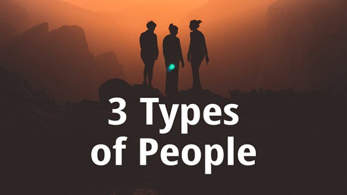 The Three Types of People